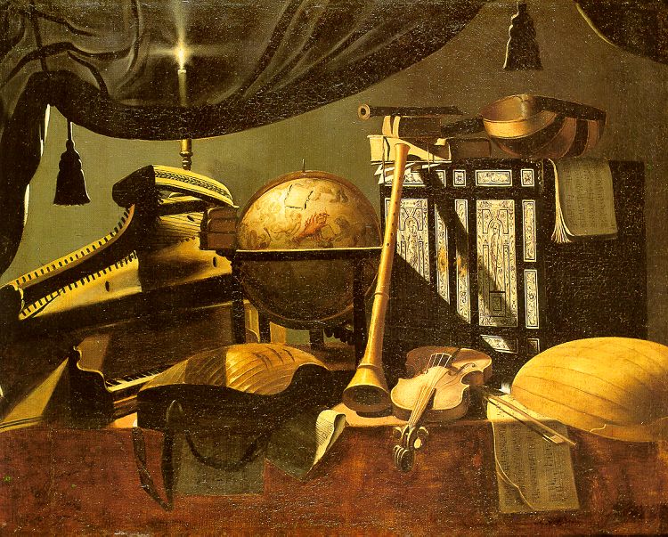 Still-Life with Musical Instruments