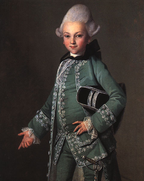 Portrait of Aleksei Bobrinsky as a Child