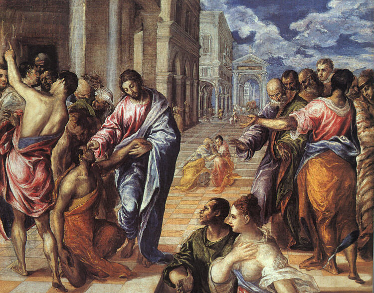 The Miracle of Christ Healing the Blind