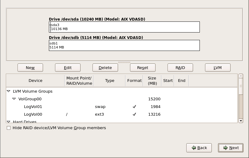 Partitioning on IBM System p